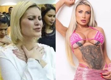 Andressa Urach revela se tem vergonha de produzir conteúdo adulto: 'Sofro'
