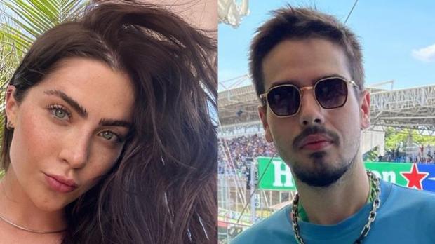 Jade Picon e Jo�o Silva viajam juntos para Fernando de Noronha