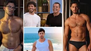 Musculoso, moreno e modelo: Namorado de Leo Dias é um dos homens mais lindos do Brasil