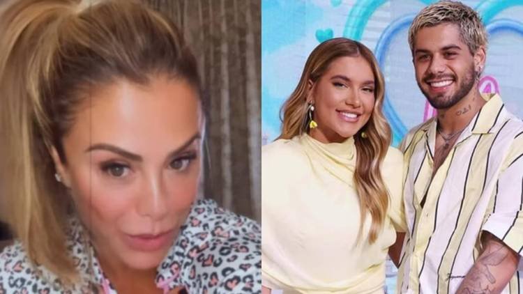 Poliana Rocha foi acusada de criticar escolhas do filho rec�m-divorciado 