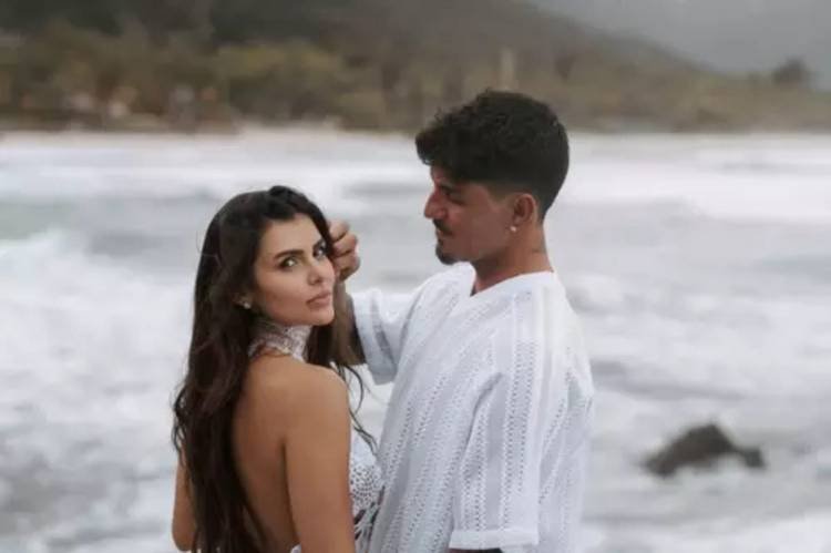 Gabriel Medina e Isabella Arantes