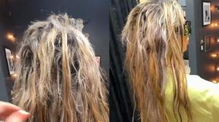 Estrela de reality show choca ao mostrar estado do cabelo: 'Ninho de rato'