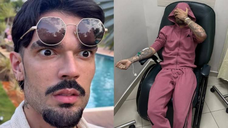 Cantor usou as redes sociais para compartilhar o perrengue