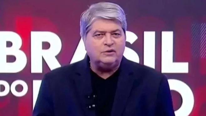 Datena anuncia sa�da da RedeTV! ao vivo e exp�e os motivos