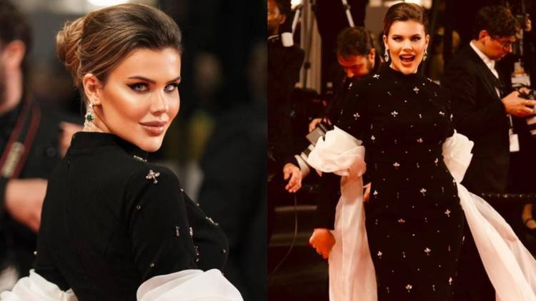 A empres�ria foi convidada a prestigiar a exibi��o do filme Sirat