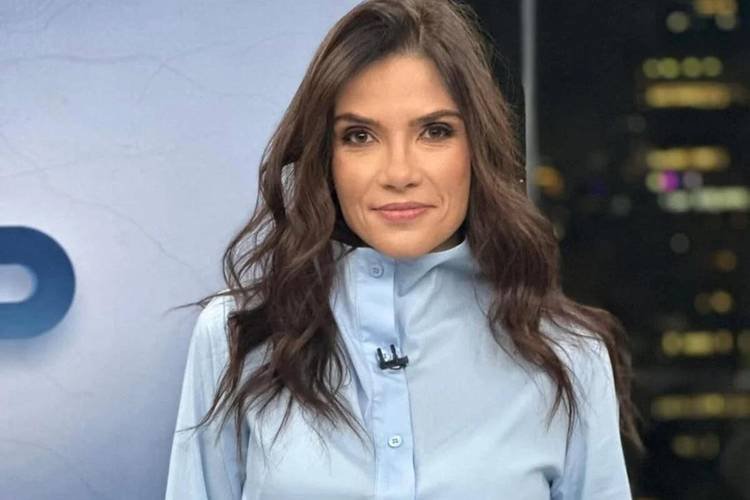 apresentadora em foto