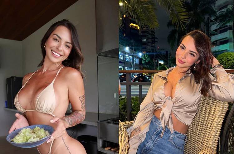 Famosa decidiu aderir aos hábitos do craque e compartilhou sua experiência com o público