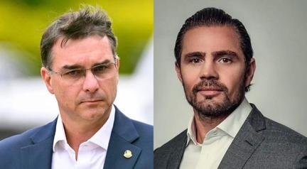 Fl�vio Bolsonaro est� entre os contatos do celular de Vorcaro