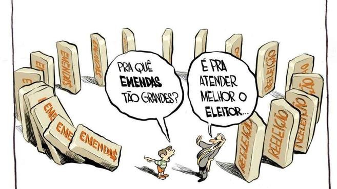 Charge do Estado de Minas