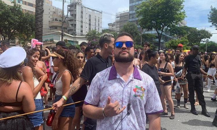 Daniel Andrade, um dos fundadores do Bloco Filhos da PUC