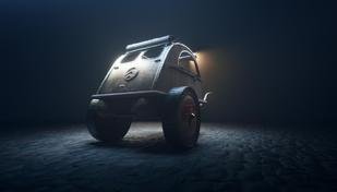 Citro�n projeta carruagem baseada no 2CV para o filme Asterix & Obelix