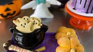 Confeitaria em clima de Halloween