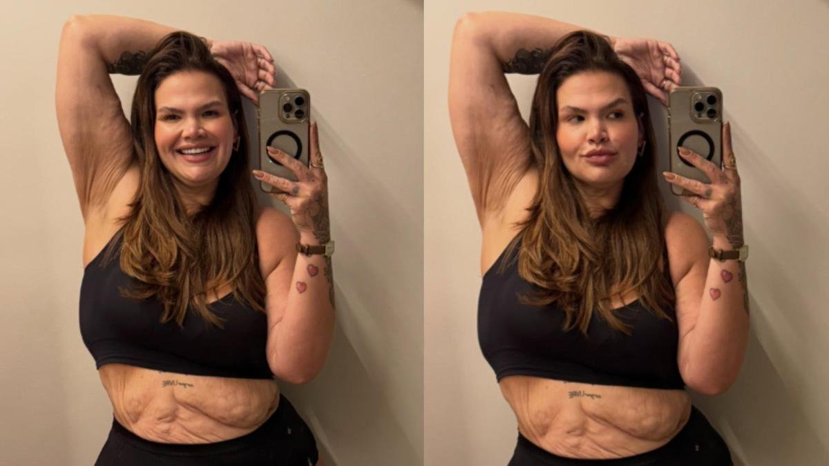Thais Carla surge de lingerie e corpo chama atenção após perder 100 kg