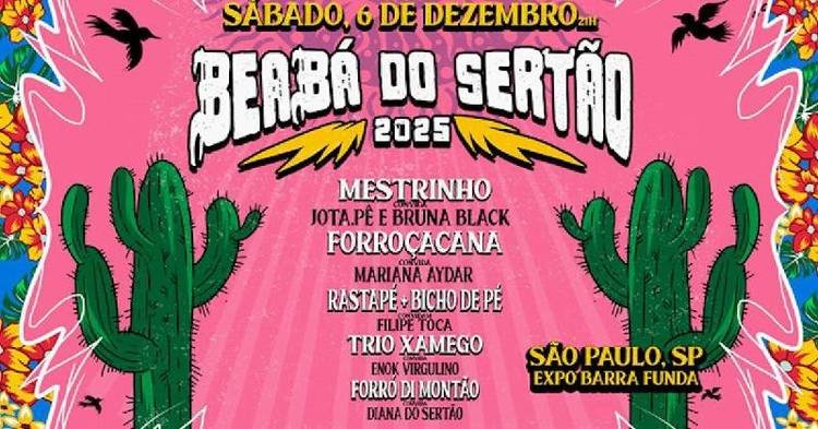 Beab� do Sert�o 2025 celebra a tradi��o e a reinven��o do forr� em SP
