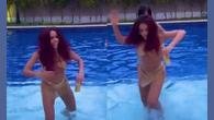 Cantora surgiu curtindo uma piscina com algumas amigas e divertiu os internautas