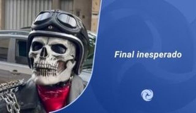 Ap�s susto, motorista reencontra e abra�a o “motoqueiro fantasma” de BH