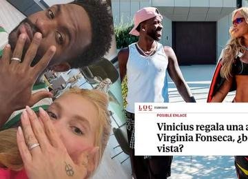 Aliança de Virginia e Vini Jr. viraliza na mídia internacional: 'Casamento'