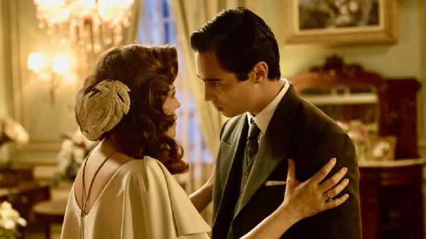 Úrsula (Bárbara Paz) e Joaquim (Danilo Mesquita) em Além da Ilusão  (Foto: Divulgação/TV Globo )