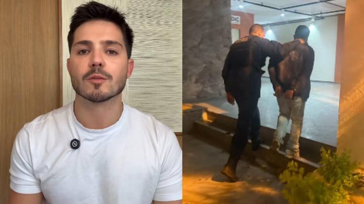 Igor Cosso usou as redes sociais para compartilhar o relato com o p�blico