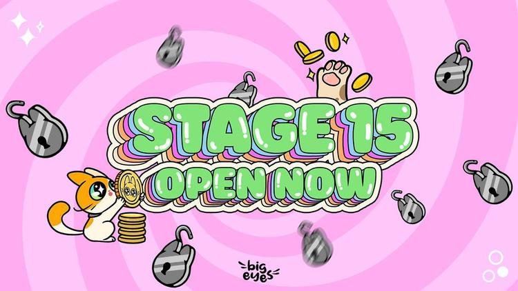 Est�gio 15 da pr�-venda da Big Eyes Coin est� aberto