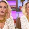 Ana Maria não segura a emoção, chora na abertura do Mais Você e dá recado à equipe: 'A gente olha'