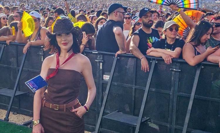 Dillyene Santana faz cobertura exclusiva dos bastidores do Rock in Rio Lisboa 2026