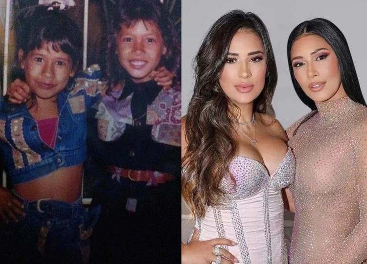 Montagem de fotos Simone e Simaria