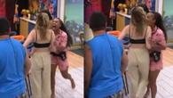 Confusão aconteceu após a eliminação de Sarah Andrade e Babu Santana pediu providências da produção