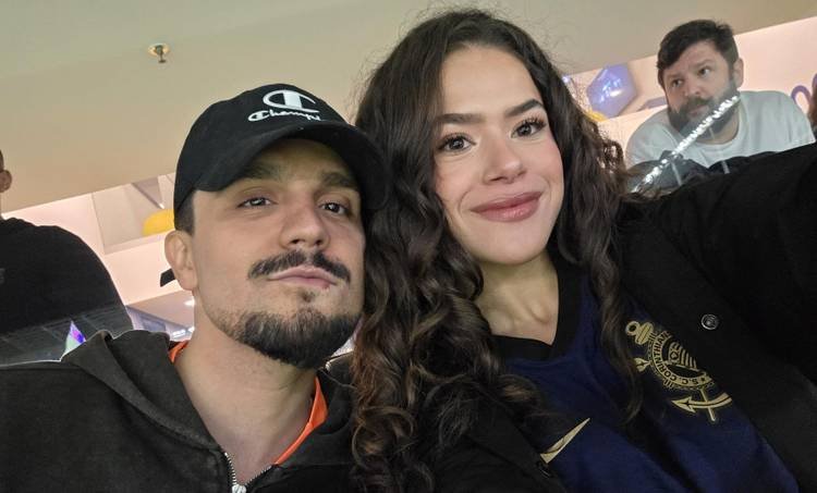 Maisa Silva assiste a jogo do Corinthians com Luan Santana e anima f�s no X/Twitter
