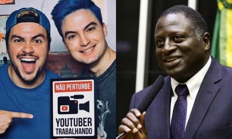 Justiça condena deputado bolsonarista a indenizar os irmãos Luccas e Felipe Neto em R$ 50 mil