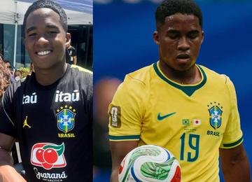 Mãe de Endrick surpreende com mensagem após derrota do Brasil