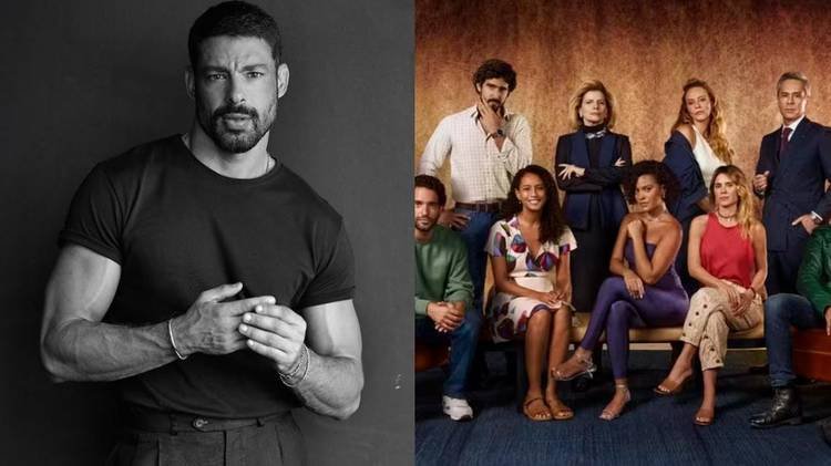 Ator n�o marcou presen�a em 'festinha' com os colegas de cena