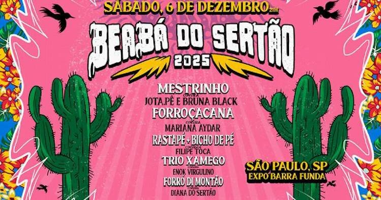 Beab� do Sert�o 2025 celebra a tradi��o e a reinven��o do forr� em SP