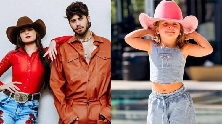 Foto de Maria Flor com chap�u rosa gerou controv�rsia nas redes sociais