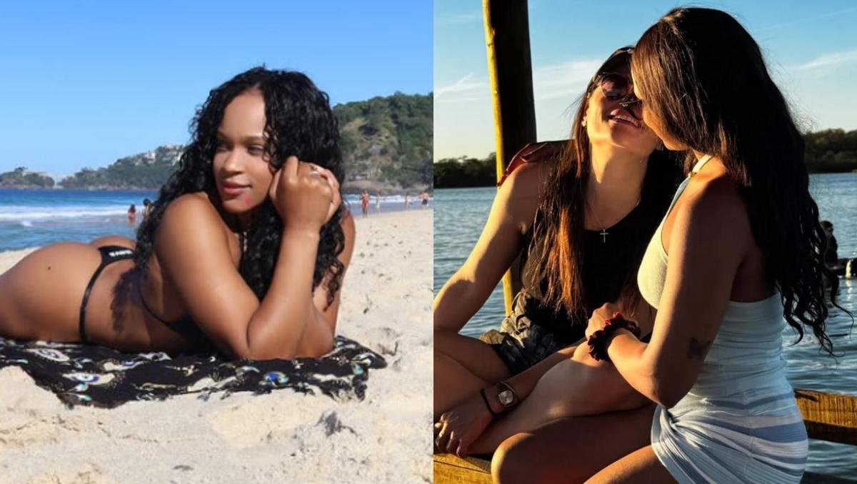 Rebeca Andrade surge em momento íntimo com empresária e chama atenção