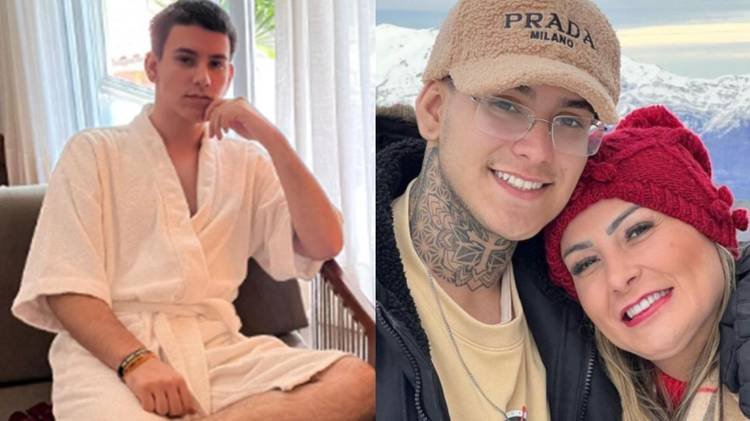 Influenciadora defendeu o filho das cr�ticas que o jovem recebe na internet