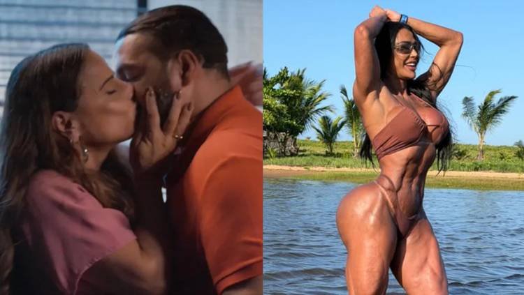 Belo e Viviane Ara�jo