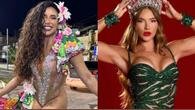 Em seu 13º ano ocupando o posto de rainha, a sambista foi questionada sobre a influenciadora, que atualmente reina na Acadêmicos do Grande Rio