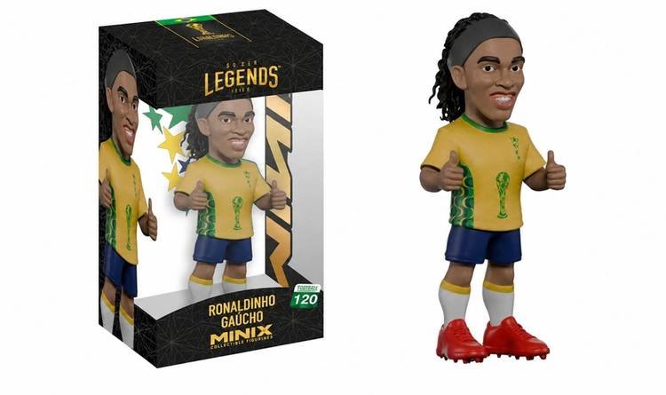Ronaldinho Gaúcho vira miniatura oficial em meio à disputa da Copa do Mundo