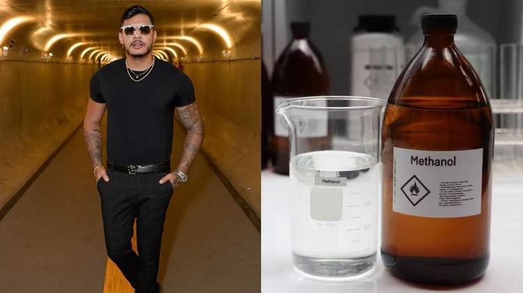 Cantor foi hospitalizado sob suspeita de ingest�o de bebida alc�olica adulterada com metanol