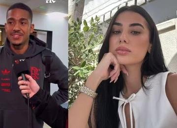 Convocado pela Seleção, Samuel Lino termina namoro com modelo portuguesa