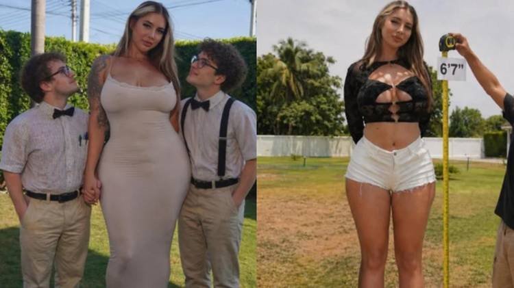 Amira Evans, no entanto, afirma ter dificuldade para se relacionar com homens mais baixos que ela