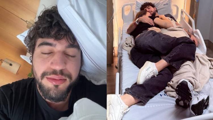 Ap�s diagn�stico, cantor precisou ser hospitalizado para receber cuidados m�dicos