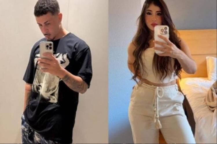 Carlinhos Maia e Eduarda luvisneck foto: Reprodu��o/ Instagram