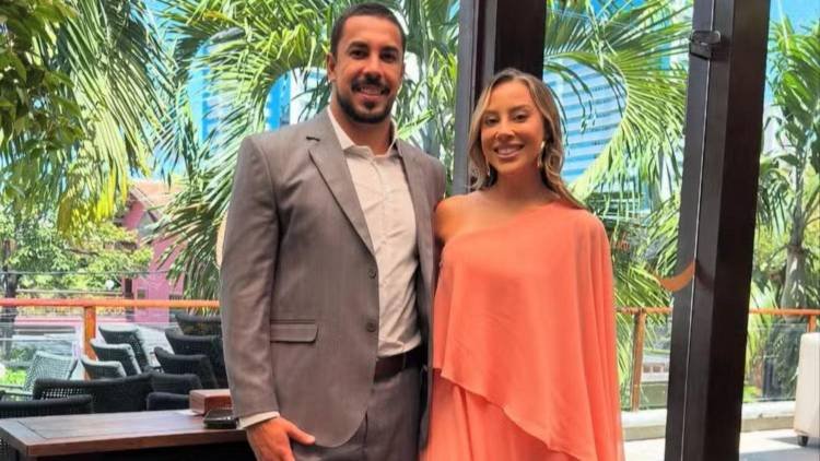 Renata Saldanha e Maike Allan