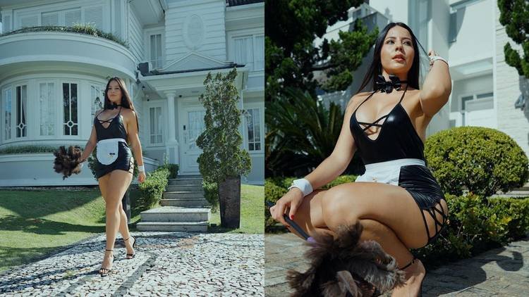 Mo�a em ensaio fotogr�fico