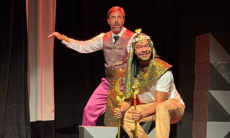 F�bio Rabin e Jos� Trassi celebram sucesso de 