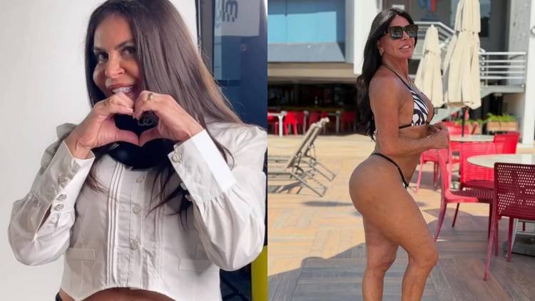 Gretchen retorna ao Brasil e relembra décadas de mudanças estéticas