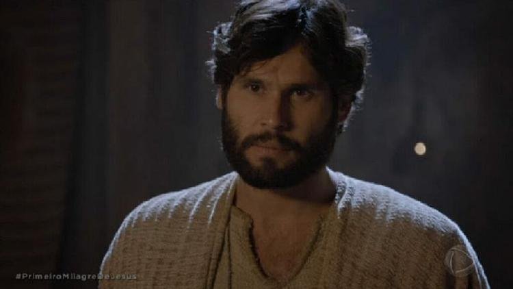 Jesus (Dudu Azevedo) na novela Jesus