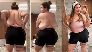 Ap�s perder 85 kg, Thais Carla revela nova descoberta sobre o pr�prio corpo  - foto: reprodu��o Instagram 